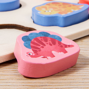 Early Education Wooden <b>Toys</b> Logarithmic Board for Shape Matching Fishing Game Children's Arithmetic Alphabet Educational - Product Image 4