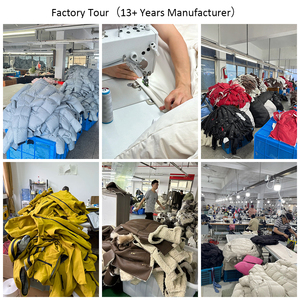 Manteau d'hiver matelassé de luxe anti-fuite de duvet personnalisé pour femmes - Product Image 6