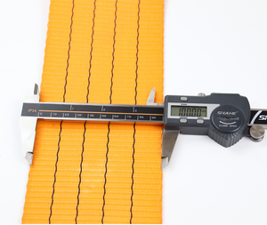 超耐久性 4 in 10トン ヘビーデューティー ラチェット式タイダウンストラップ ダブルJフック付き - Product Image 3