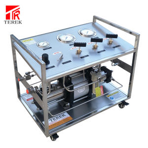 Pompe de transfert d'azote à <span class=keywords><strong>double</strong></span> action TEREK GU-GTC, à commande pneumatique, haute performance, avec châssis en acier inoxydable - Product Image 4