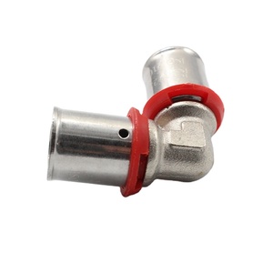 <span class=keywords><strong>ALPEX</strong></span> Raccord de tuyau en laiton de haute qualité pour la plomberie d'approvisionnement en eau et en gaz poli style presse - Product Image 4