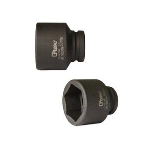 Clé à douille hexagonale Ttake, embout de 1 pouce, profondeur de 60 mm, qualité industrielle, finition phosphate noire - Product Image 1