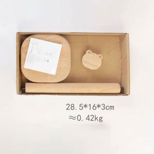 Cute Animal Wooden <b>Paper</b> Towel Holder Stand Beech Wood Tissue Roll Rack for <b>Kitchen</b> - Product Image 6