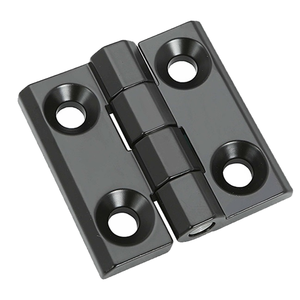 YONGHANG Charnières de porte en acier inoxydable, paire, épaisseur 4 mm, réglables, fermeture douce, ouverture à 180 degrés, 5 trous, Vente en gros UE - Product Image 2