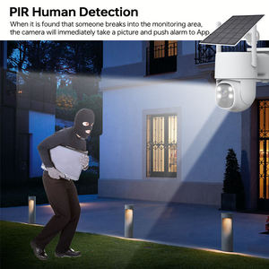 10.1 Inch 4MP CCTV <b>Security</b> <b>Camera</b> System 4CH Solar <b>Wireless</b> NVR Kit Night Vision CMOS for Home Office Surveillance - Product Image 3