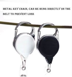 Retractable Pull Reel Keychain <b>Lighter</b> Holder Custom Logo Premium <b>Lighter</b> Sleeve Retractable Badge Reel - Product Image 3