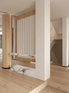 Modern Style Integrated Wooden Bedroom Cabinet Custom Whole House <b>Wardrobe</b> for Dining Living Room Hotel School Home - Product Image 3