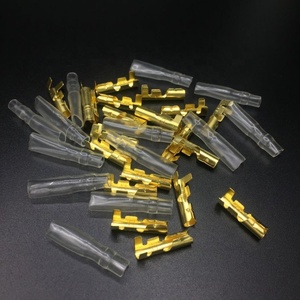 DJ211-3.5A Brass màu Loose 3.5 nam <span class=keywords><strong>Bullet</strong></span> thiết bị đầu cuối nam Butt không cách điện thiết bị đầu cuối uốn dây Loại kết nối - Product Image 5