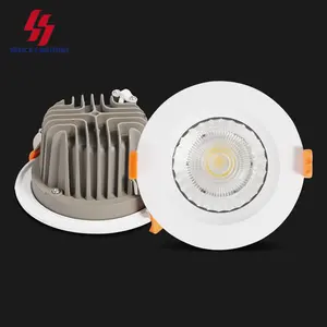 Anti Dazzle Home Office Die Cast Aluminum Round 9w 15w 20w 35w 50w 70w Recessed Led Downlight