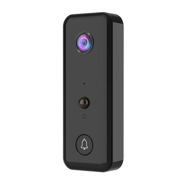 Smart PC Battery Doorbell WiFi Remote Two-way Intercom 1080P HD Camera Infrared Night Vision AI Human Detection App Home/Office