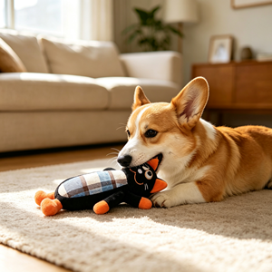 New Pet <b>Christmas</b> Halloween Smiling Monster Plush Cotton Rope Toys Chewing Teething <b>Dog</b> Interactive Movement - Product Image 5