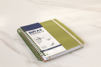 Fabricant de planificateurs, carnet de notes personnalisé, planificateur hebdomadaire à spirale, couverture en papier, planificateur quotidien, cadeau