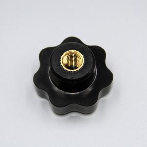 Vis ou tiges personnalisables avec poignée à sept étoiles en bakélite noire pour armoires et hôtels - Product Image 3