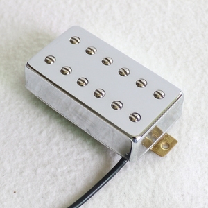 Micros <span class=keywords><strong>humbucker</strong></span> pour guitare LP, modèle DL52, avec 12 vis de réglage pour le poteau, aimant Alnico 5, encapsulés à la cire, couvercle en plastique et laiton, style <span class=keywords><strong>vintage</strong></span> années 60 - Product Image 4