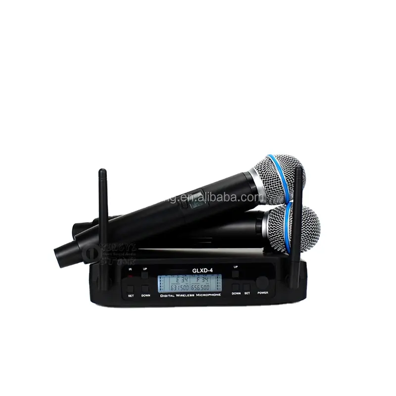 g*5様 SHURE GLXD4 ワイヤレスマイクセット/ BETA58A Shure デジタルワイヤレスシステム「GLX-Dシリーズ」 発売