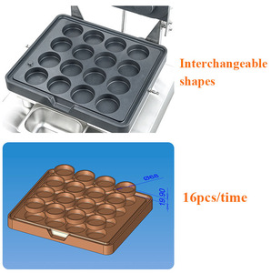 Máquina Comercial de Alta Calidad para Hacer <span class=keywords><strong>Tacos</strong></span> de Galleta, Tazas de Galleta y Tartaletas de Huevo - Product Image 5