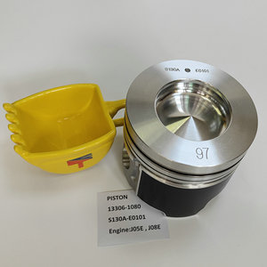 ลูกสูบเครื่องยนต์ดีเซล 13306-1080 S130A-E0101 สำหรับเครื่องกำเนิดไฟฟ้า J05E <span class=keywords><strong>JO8E</strong></span> - Product Image 4