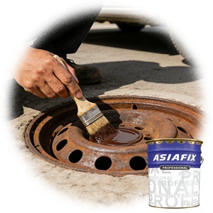 Apprêt convertisseur de <span class=keywords><strong>rouille</strong></span> 2 en 1, transforme la <span class=keywords><strong>rouille</strong></span> en revêtement protecteur - Product Image 6