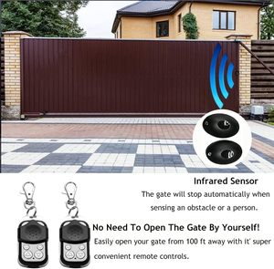 Trang bị thêm pin công nghiệp hoạt động cắt AC động cơ từ xa thông minh Điện Pocket <span class=keywords><strong>Gate</strong></span> động cơ cửa Opener - Product Image 4