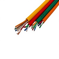Cable de Control Aislado de PVC Multicolor, Cable de Señal con Conductor de Cobre Multifilar para Conexión de Equipos de Automatización Industrial