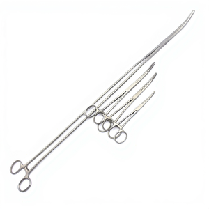 Mega Forceps ODM-7067 24" Pinces hémostatiques chirurgicales manuelles en acier inoxydable, longues, droites et courbées, pour hémostatase CE - Product Image 1