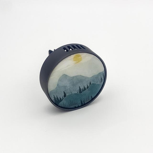 Luxury Auto Scent Aromatherapy Custom Logo Car Aroma Diffuser Lasting Fragrance Natural Wood Car Vent Air Freshener