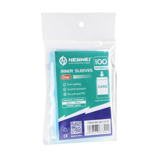 カスタムクリアプラスチックカードスリーブ 66x88mm 工場卸売 カードコレクション用インナーカードスリーブ - Product Image 6