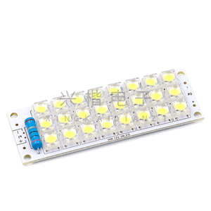 แผงไฟ LED แบบยืดหยุ่น 24led 12v ความสว่างสูง ตัวเรือนพลาสติก ดีไซน์ทันสมัย - Product Image 1