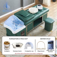 2025 Massage électrique shampooing chaise lit et bol cheveux lavage chaise Salon chaise meubles