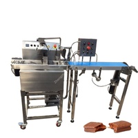 Machine à emballer le chocolat avec température réglable, pour biscuits, revêtement des fruits