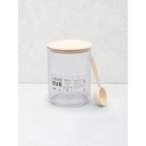 Circolare n. 3 barattolo di conservazione a colori complessi con coperchi per uso alimentare - Product Image 1