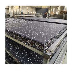 Absorción de golpes EPDM Goma antideslizante Deporte Fitness Piso Enclavamiento Goma Suelo Mat Roll para GYM - Product Image 5