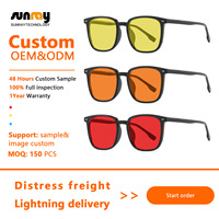 Gafas de Computadora con Marco Óptico Sólido TR90 Retro de Fábrica, Ligeras, de Diseño, para Hombre y Mujer, Antideslumbrantes, Personalizadas, Anti Luz Azul
