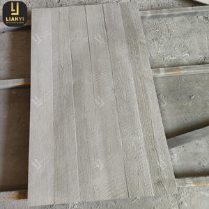 Panel de Revestimiento de Pared de Hormigón Prefabricado con Aspecto de Madera, Panel de Revestimiento de Cemento de Alta Resistencia para Decoración Interior y Exterior de Edificios - Product Image 3