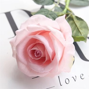 Chất Lượng Cao Nhân Tạo Hoa Hồng Đỏ Trắng Duy Nhất Số Lượng Lớn Nhung Tăng Hoa Cho Đám Cưới Nhà Valentine Của Ngày Trang Trí - Product Image 5