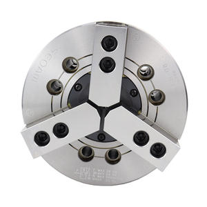 หัวจับไฮดรอลิกสามขากรรไกรขนาดใหญ่ความแม่นยำสูงสำหรับเครื่องกลึง รุ่น CGH-08 CGH-06 CHG-10 ผลิตจากเหล็ก ของ SEOAM (เกาหลี) - Product Image 3