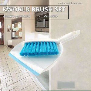 Outils de nettoyage ménager de qualité Kworld, ensemble de balayette et pelle à poussière multifonctionnel en plastique, poignée confortable, conçu pour la maison et la cuisine - Product Image 3