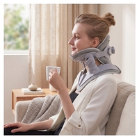 Dispositif de traction cervicale innovant Alphay Medical certifié ISO13485 pour la décompression vertébrale cervicale, soulagement de la douleur au cou et récupération, attelle cervicale
