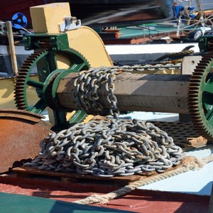 Chaîne d'ancrage marine pour la construction navale avec certification ABS et revêtement galvanisé à chaud - Product Image 4