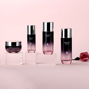 Rỗng Glass Chăm Sóc Da Mắt Kem Jar Mỹ Phẩm Độc Đáo Glass Lotion Chai 30Ml 40Ml 100Ml 120Ml - Product Image 1