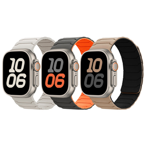 Nuovo <span class=keywords><strong>cinturino</strong></span> magnetico in Silicone morbido per orologio <span class=keywords><strong>Apple</strong></span> <span class=keywords><strong>Watch</strong></span> serie 10/9/8/7 <span class=keywords><strong>cinturino</strong></span> 46mm 49mm 45mm 44mm bracciale <span class=keywords><strong>Ultra</strong></span> braccialetto di lusso - Product Image 1