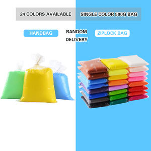 1000g/sac Vente chaude 24/36 couleurs Jouet anti-stress pour enfants Super léger Modélisation polymère Argile douce <span class=keywords><strong>à</strong></span> séchage <span class=keywords><strong>à</strong></span> l'air - Product Image 2