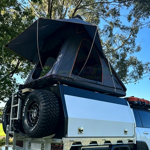 เต็นท์หลังคารถยนต์แบบแข็ง 4x4 สำหรับตั้งแคมป์บนหลังคา ติดตั้งง่าย โครงอะลูมิเนียม พื้นที่กว้างขวาง - Product Image 5