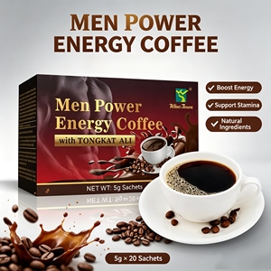 โรงงานผลิตกาแฟดำสำเร็จรูปแบบกำหนดเอง แบรนด์ส่วนตัว สำหรับผู้ชาย บำรุงร่างกาย ฟื้นฟูพลังงาน สำหรับผู้ใหญ่ - Product Image 5