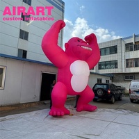 Nouveau design de gorille géant gonflable King Kong, monstre gonflable géant