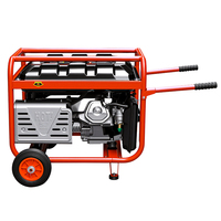 Générateur à essence puissant HN9500EP, 4 temps, refroidi par air, 8000W, démarrage électrique, puissance maximale 9,3KW, réservoir de carburant de 23L, autonomie de 6,5h
