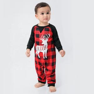 Vêtements assortis pour la famille de Noël Pyjamas de Noël Vêtements pour la famille Maman et moi Tenues - Product Image 5