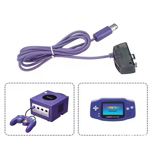 1.8M Hypers Link Cable for NGC to GBA PVC Link Line Connect Wire Cord