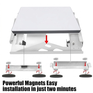 Support magnétique Starlink Mini en acier inoxydable durable à ventouse pour toit de voiture, kit de fixation rapide pour camping-car, fourgonnette, bateau, yacht, camion - Product Image 6