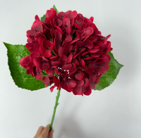 Grande Fleur d'Hydrangea Artificielle 176 cm pour Hôtels, Mariages, Saint-Valentin, Thanksgiving – Décoration Faite Main Longue Durée